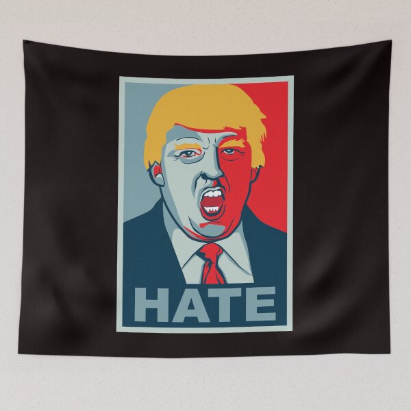 Item preview, DONALD TRUMP HATE designed and sold by KEIDIMATURCHIE.