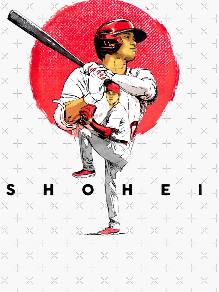 Shohei Ohtani Drawing Kiss-cut Stickers 