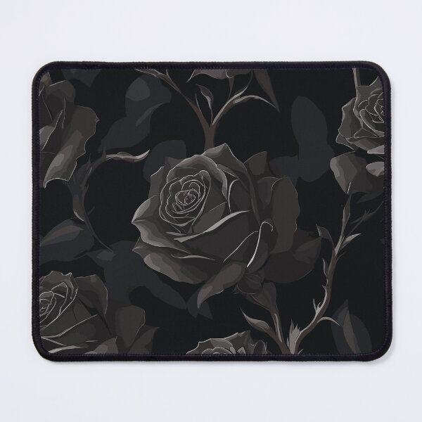 Item preview, BLACK ROSE PATTERN designed and sold by ROMIREY.