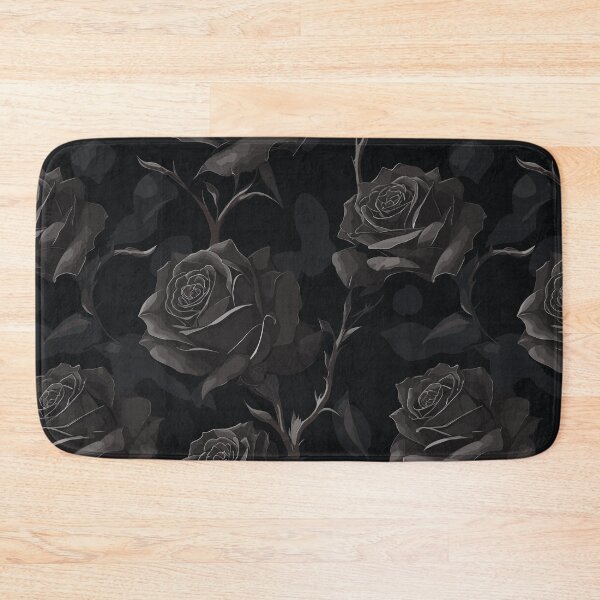Item preview, BLACK ROSE PATTERN designed and sold by ROMIREY.