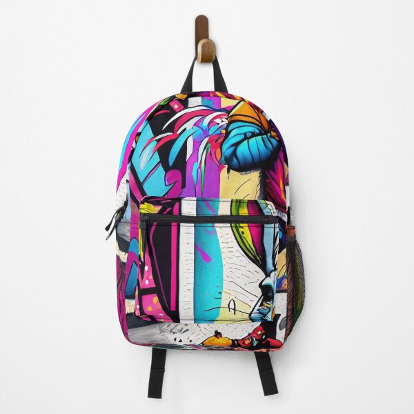 Item preview, Rabbit Colorful Graffiti Style Cartoon Arts - Sticker designed and sold by PrintyArts.