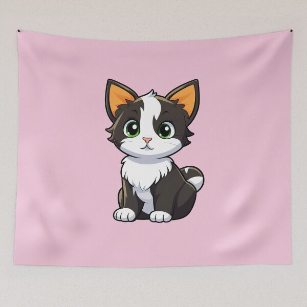 Item preview, Whiskered Charm: Adorable Calico Cat Artistry designed and sold by AlienSkinEyes.