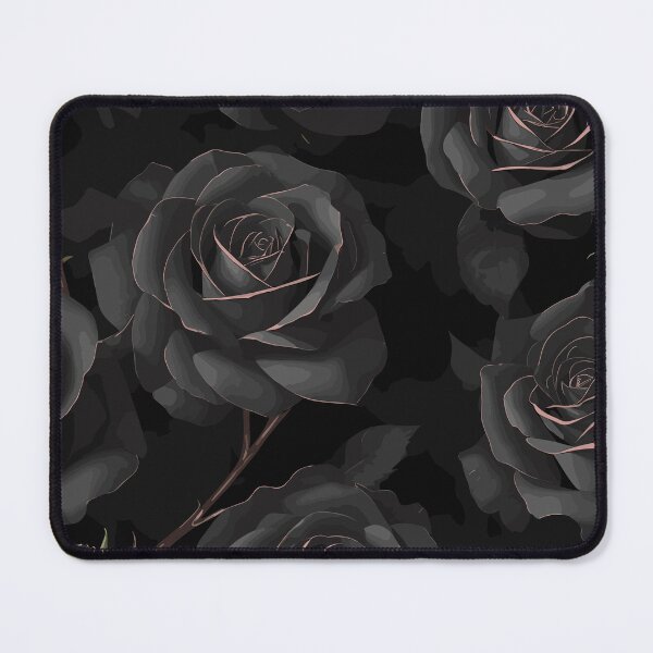 Item preview, BLACK ROSE PATTERN designed and sold by ROMIREY.