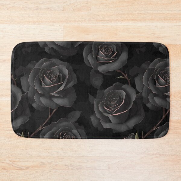 Item preview, BLACK ROSE PATTERN designed and sold by ROMIREY.