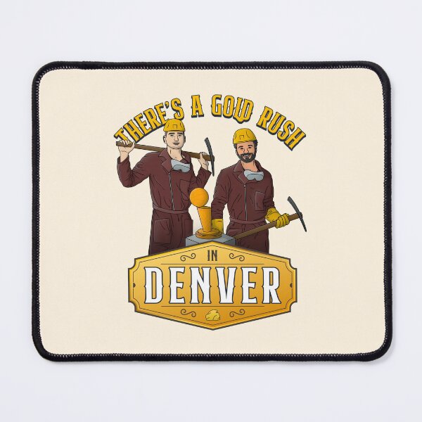 Item preview, Gold Rush - Jamal Murray and Nikola Jokic - Denver Basketball designed and sold by sportsign.