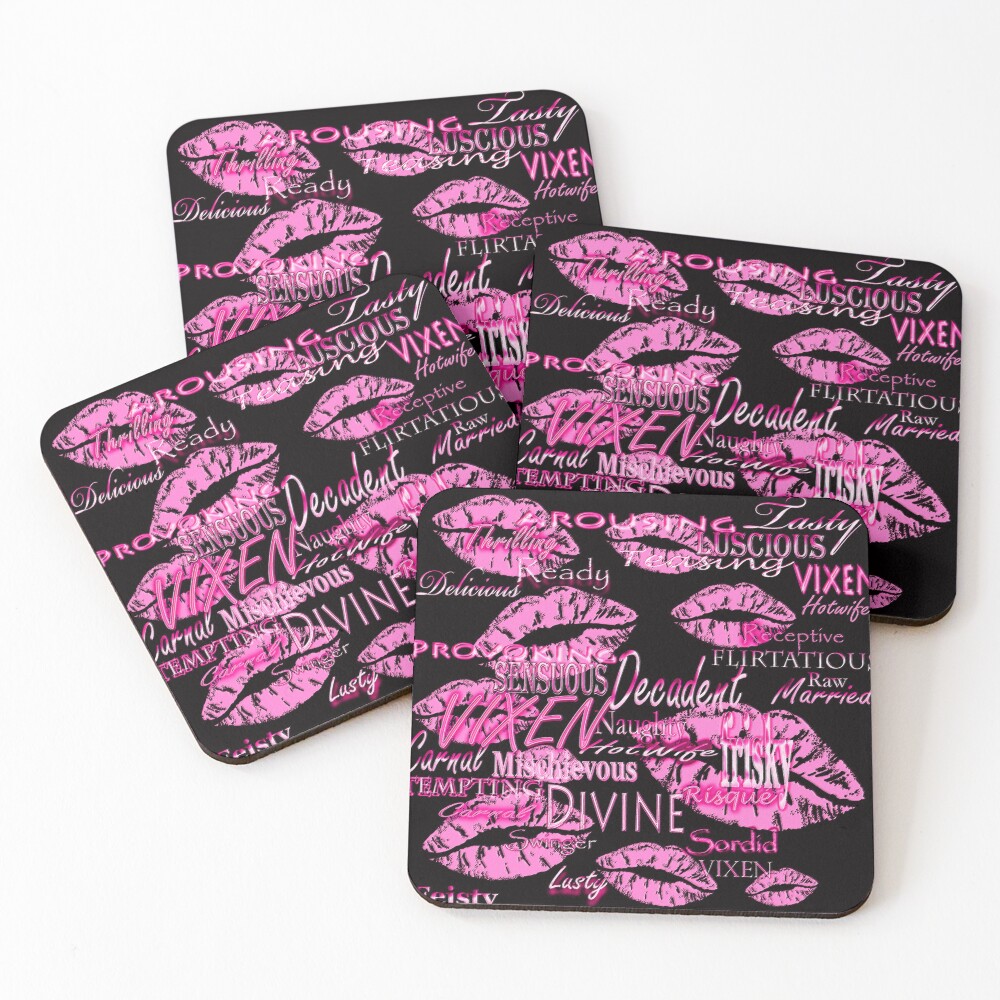 Item preview, Coasters (Set of 4) designed and sold by Vixen-Games.