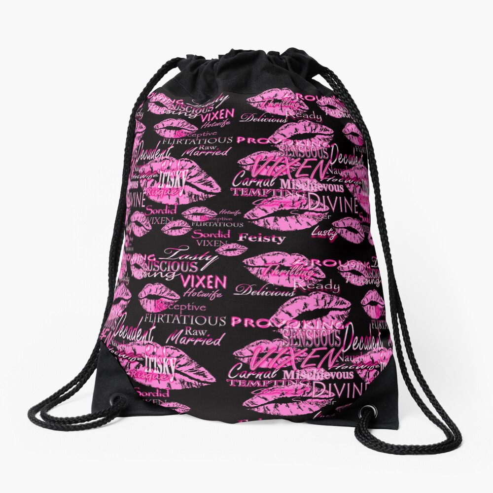 Item preview, Drawstring Bag designed and sold by Vixen-Games.