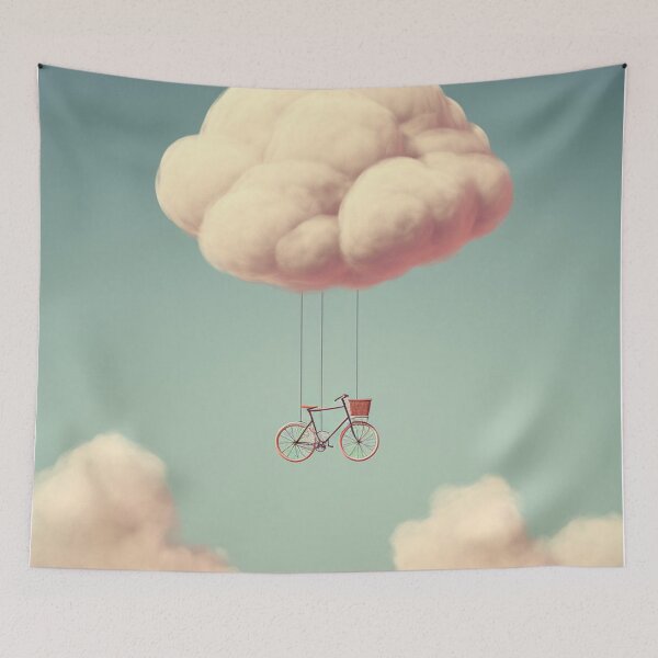 Item preview, Skybound Cyclist designed and sold by nathanBruce.