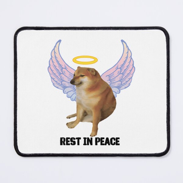 Item preview, Rest In Peace Cheems designed and sold by ChicArtlondon.