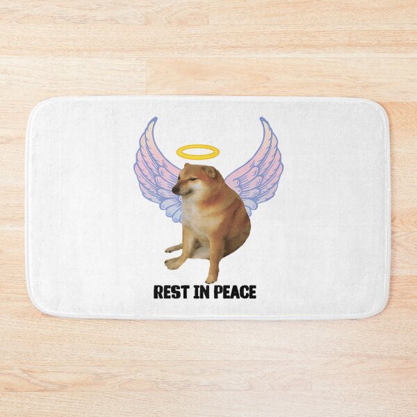 Item preview, Rest In Peace Cheems designed and sold by ChicArtlondon.