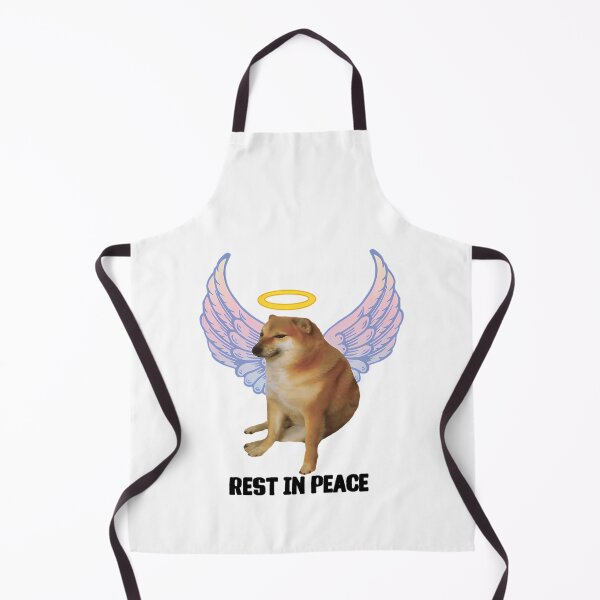 Item preview, Rest In Peace Cheems designed and sold by ChicArtlondon.