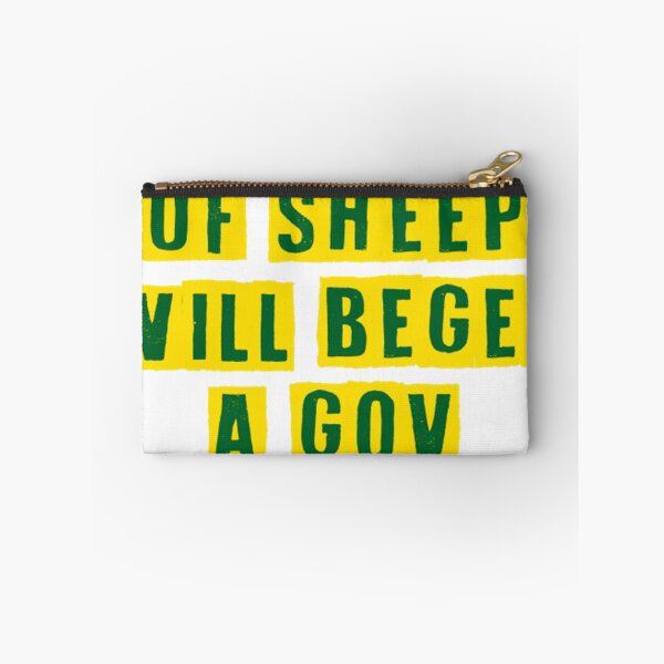 Item preview, A Nation Of Sheep Will Beget A Government Of Wolf Saying Quote  designed and sold by ErinnMBenedict.