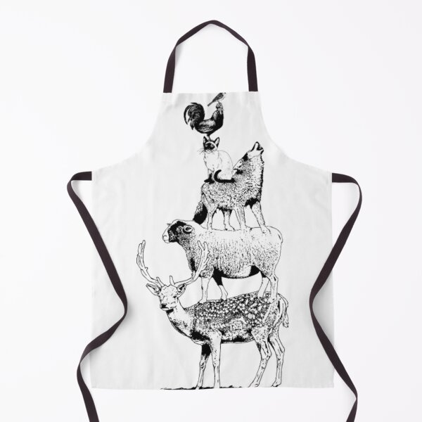 Item preview, Animal Stack, Deer, Sheep, Wolf, Cat, Chicken Stack, Fun Animal Design  designed and sold by ErinnMBenedict.