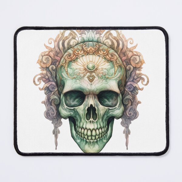 Item preview, Halloween Boho Botanical Skull designed and sold by printablecanvas.