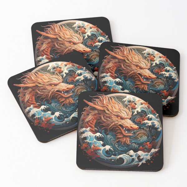 Item preview, A slithering sea dragon monster in the big waves 3 designed and sold by eyestetix.
