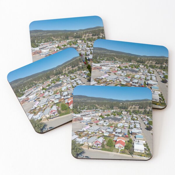 Item preview, Drone aerial view of the small town of Princeton, British Columbia designed and sold by Kevin Miller Photography.