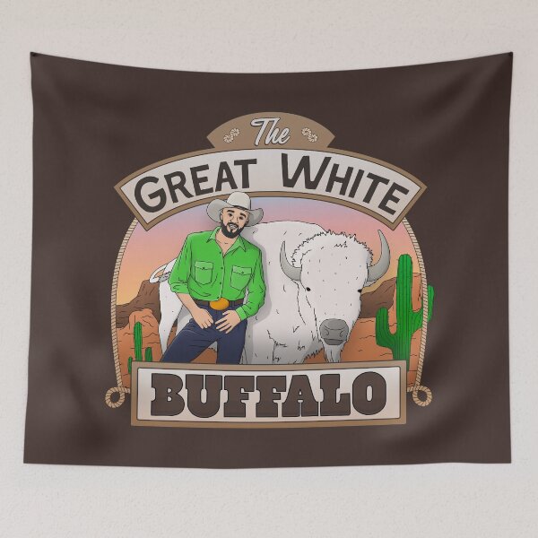 Item preview, The Great White Buffalo - Derrick White - Boston designed and sold by sportsign.