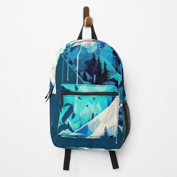 Item preview, Polygonal Majesty: Custom Print of Minimalist Mountain Vistas designed and sold by NestaStore.