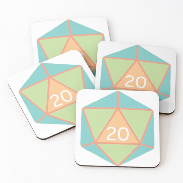 Item preview, Nat 20 - Almond designed and sold by Lys-and-Almond.