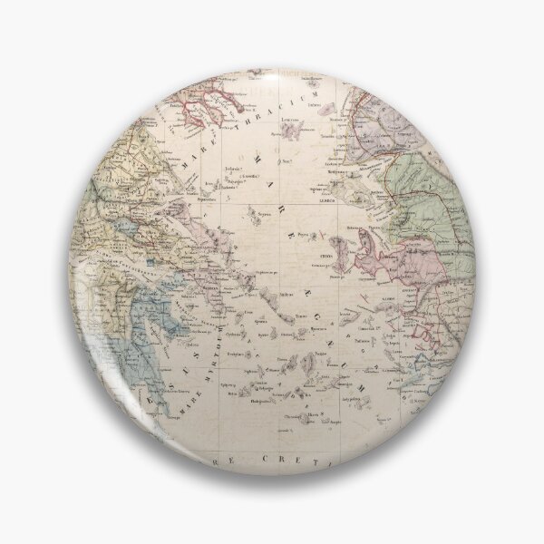 Item preview, Vintage Map of Greece During Persian War (1872) designed and sold by BravuraMedia.
