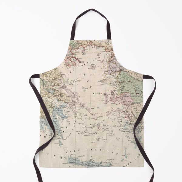 Item preview, Vintage Map of Greece During Persian War (1872) designed and sold by BravuraMedia.