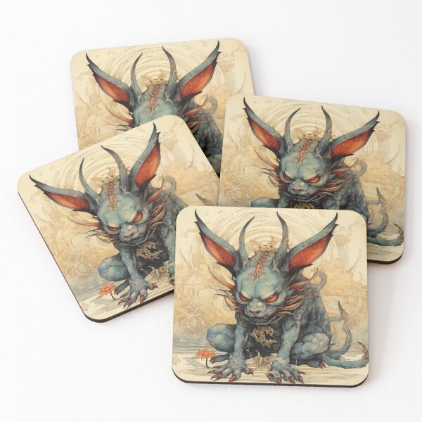 Item preview, A Chupacabra and it's Flower designed and sold by Gallant Goose Games.