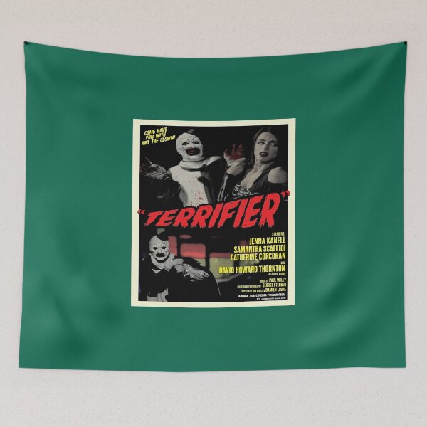 Item preview, Terrifier art the clown horror poster  designed and sold by YerikAsis.