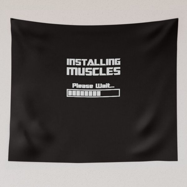 Item preview, Installing Muscles Please Wait Loading Bar  T  designed and sold by OlgaUlricb.