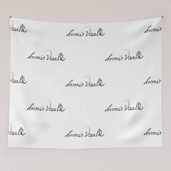 Item preview, Signature of Antonio Vivaldi designed and sold by enfines.
