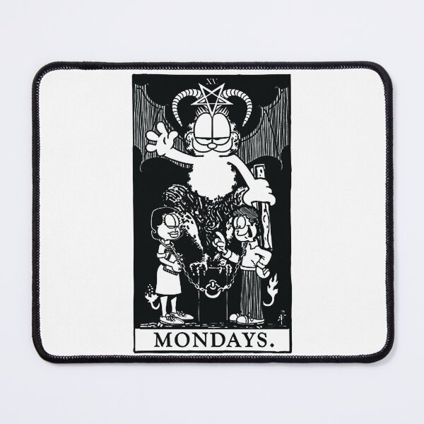 Item preview, Garfield Tarot Mondays (Printed Black) designed and sold by CruseScott.