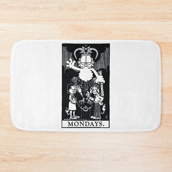 Item preview, Garfield Tarot Mondays (Printed Black) designed and sold by CruseScott.
