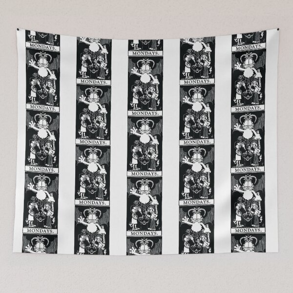 Item preview, Garfield Tarot Mondays (Printed Black) designed and sold by CruseScott.