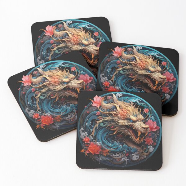 Item preview, A slithering sea dragon monster in the big waves 4 designed and sold by eyestetix.