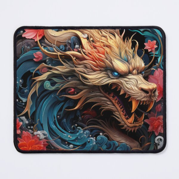 Item preview, A slithering sea dragon monster in the big waves 4 designed and sold by eyestetix.