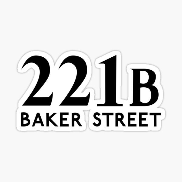Item preview, 221B Baker Street Sherlock Holmes designed and sold by Art and Flowers.