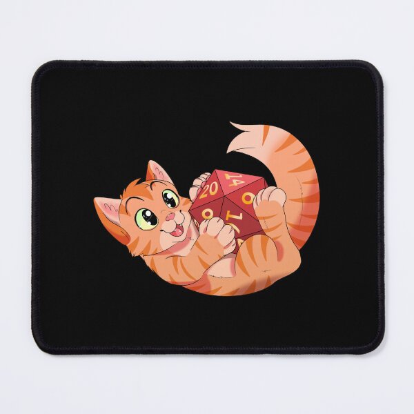 Item preview, Orange Dice Kitten designed and sold by CruseScott.