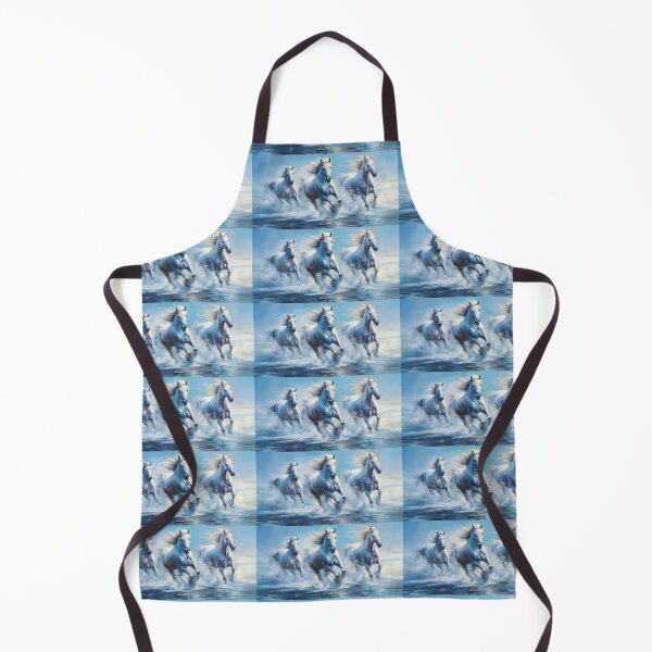 Item preview, wild horses running through water designed and sold by DanieWoods.
