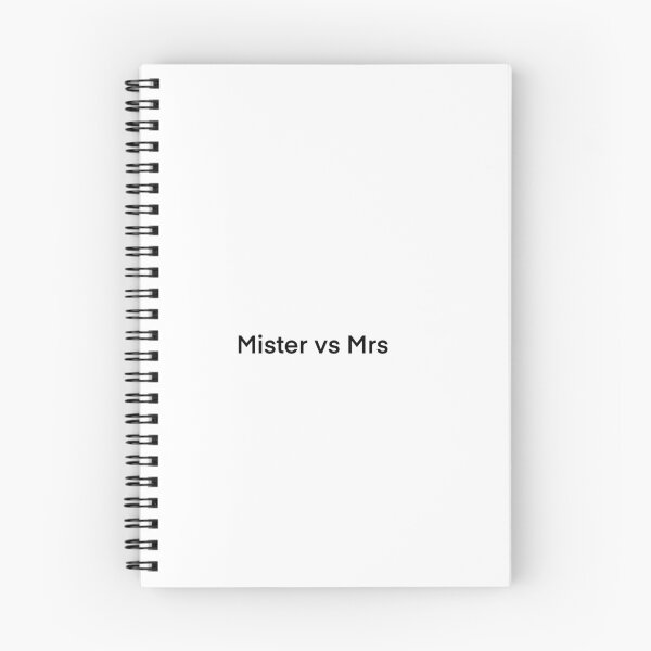 Item preview, 2 words for Mister as Mrs on the big screen. designed and sold by lukesubbby.