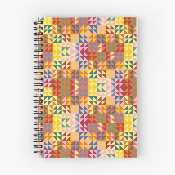 Item preview, Colorful vintage triangle design - small designed and sold by PrettywithColor.