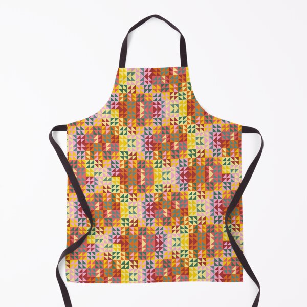 Item preview, Colorful vintage triangle design - small designed and sold by PrettywithColor.
