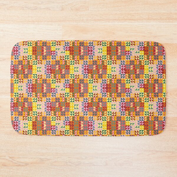 Item preview, Colorful vintage triangle design - small designed and sold by PrettywithColor.