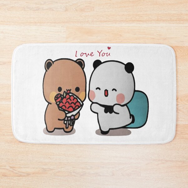 Aperçu de l'œuvre Panda et Brownie - True Love BuBu DuDu Couple 2024 v20 créée et vendue par DaresToDream.