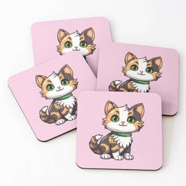 Item preview, Whiskered Charm: Adorable Calico Cat Artistry designed and sold by AlienSkinEyes.