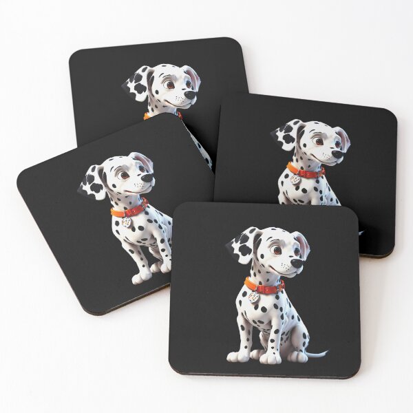 Aperçu de l'œuvre Une conception d'autocollant 3D mignon de chiot dalmatien créée et vendue par deepakrode7.