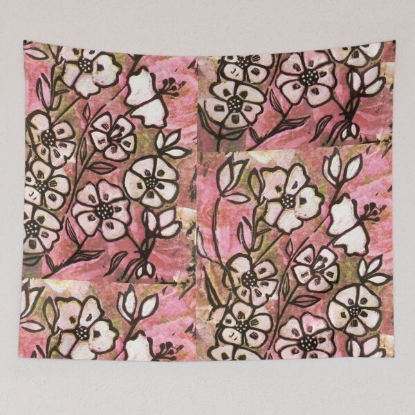 Item preview, Pink Lady No .8 (Woodcut Print) designed and sold by Belinda "BillyLee" NYE (Printmaker).