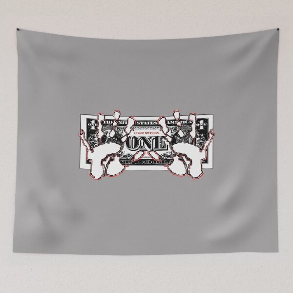 Item preview, palm print hand one dollar 1 banknote dolar designed and sold by 4rpixs.