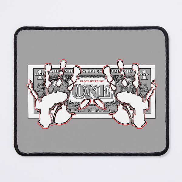 Item preview, palm print hand one dollar 1 banknote dolar designed and sold by 4rpixs.