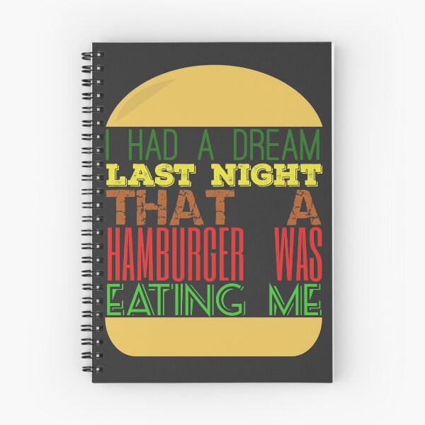 Item preview, A Hamburger Was Eating Me designed and sold by mishync.