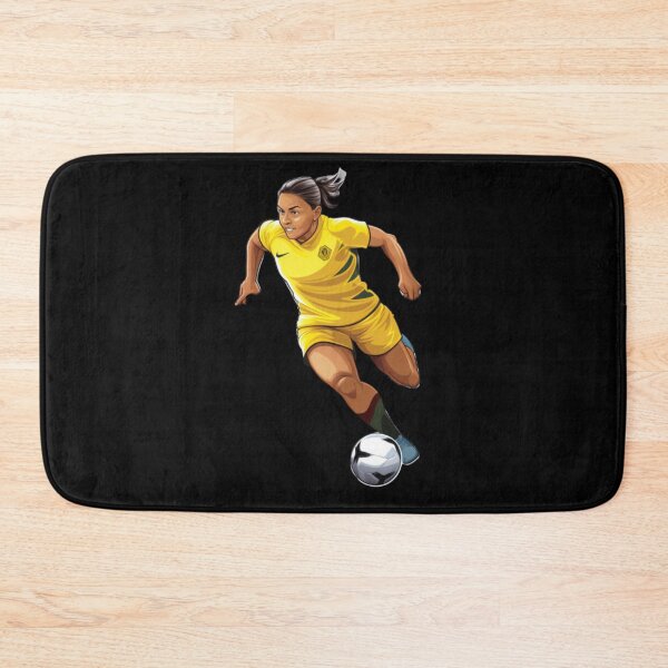 Item preview, Sam Kerr- Australian Women Footballer Sprinting Down the Flank designed and sold by Alif  Bin Hasan.