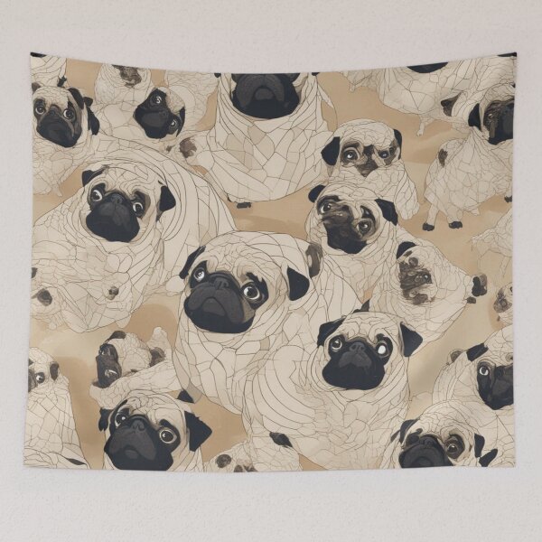 Item preview, Pug Dog Pugilistic designed and sold by purplesensation.